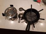 Prima kaasfondue-stel van BOSKA, Ophalen, Gebruikt, Rvs