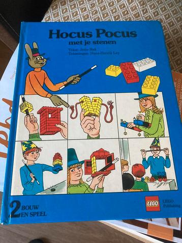 LEGO boek: Hocus Pocus met je stenen deel 2 uit 1986.