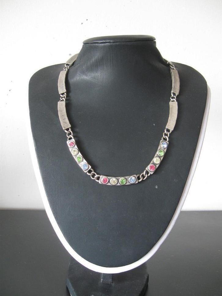 PILGRIM danish design mooie stijlvolle ketting goede staat, Sieraden, Tassen en Uiterlijk, Kettingen, Zo goed als nieuw, Overige materialen