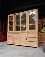 Stoere Buffetkast | Greeploze Servieskast | Teakhout #2291, Huis en Inrichting, Kasten | Buffetkasten, Niet ingevuld, Gebruikt