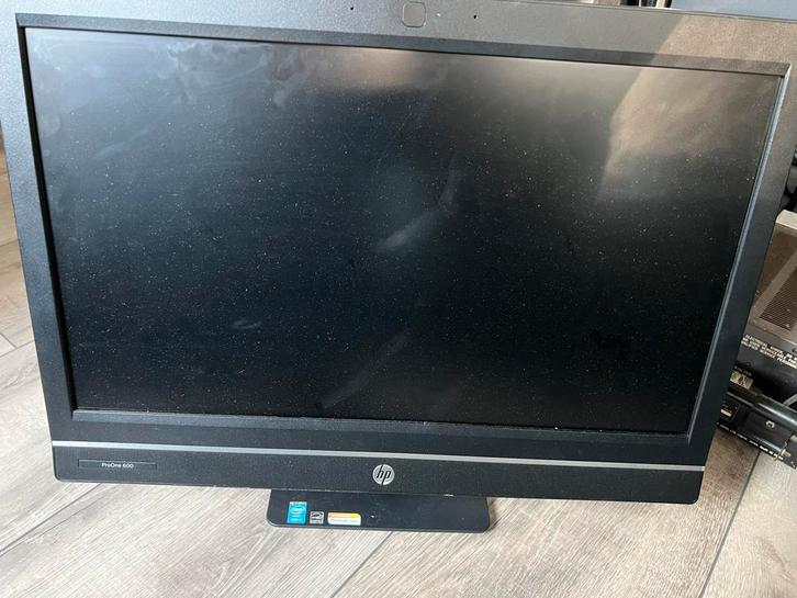 All-in-One PC - HP ProOne 600  windows 11, Computers en Software, Desktop Pc's, Gebruikt, 3 tot 4 Ghz, SSD, 8 GB, Ophalen