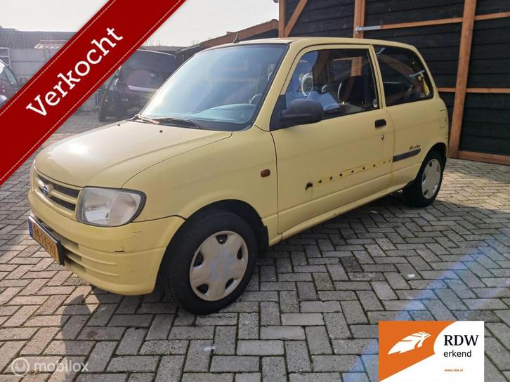 Daihatsu Cuore 1.0-12V automaat, Auto's, Daihatsu, Bedrijf, Cuore, Airbags, Alarm, Centrale vergrendeling, Elektrische buitenspiegels