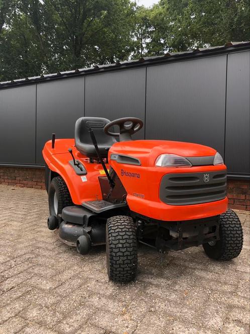Husqvarna CTH172, Tuin en Terras, Zitmaaiers, Gebruikt, 90 tot 120 cm, Elektrische starter, Mulchfunctie, Opvangzak, Opvangbak