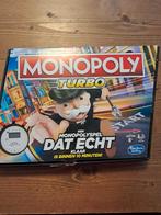 Monopoly Turbo - Zo goed als nieuw!, Hobby en Vrije tijd, Gezelschapsspellen | Bordspellen, Drie of vier spelers, Ophalen of Verzenden
