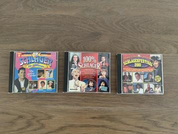 Duitse Schlager cd's - 3 stuks beschikbaar voor biedingen