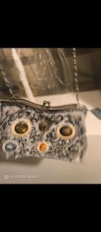 Antiek damestas vintage, Sieraden, Tassen en Uiterlijk, Tassen | Damestassen, Ophalen of Verzenden, Zo goed als nieuw, Grijs