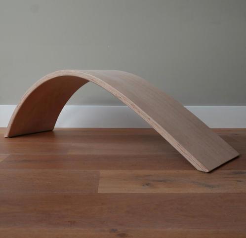 Multifunctioneel houten balansbord / backstretcher, Kinderen en Baby's, Speelgoed | Houten speelgoed, Nieuw, Overige typen, Ophalen of Verzenden