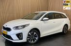 Kia Ceed Sportswagon 1.6 GDI PHEV DynamicPlusLine|LEDER|ACC|, Auto's, Gebruikt, Zwart, Leder en Stof, Wit