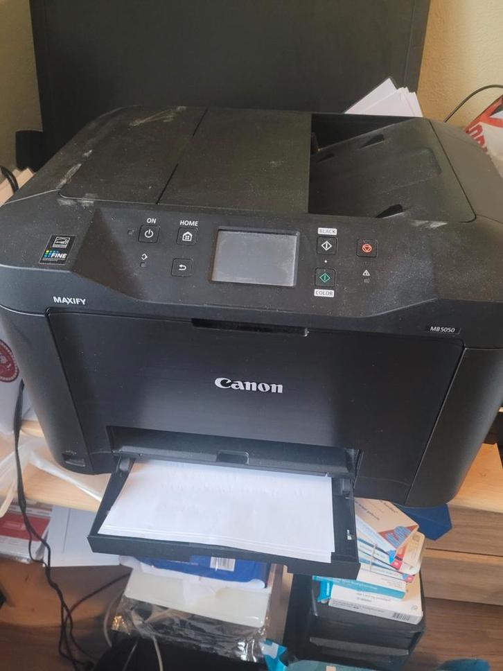Canon Maxify MB5050 All-in-One Printer, Computers en Software, Printers, Gebruikt, All-in-one, Inkjetprinter, Faxen, Kleur printen