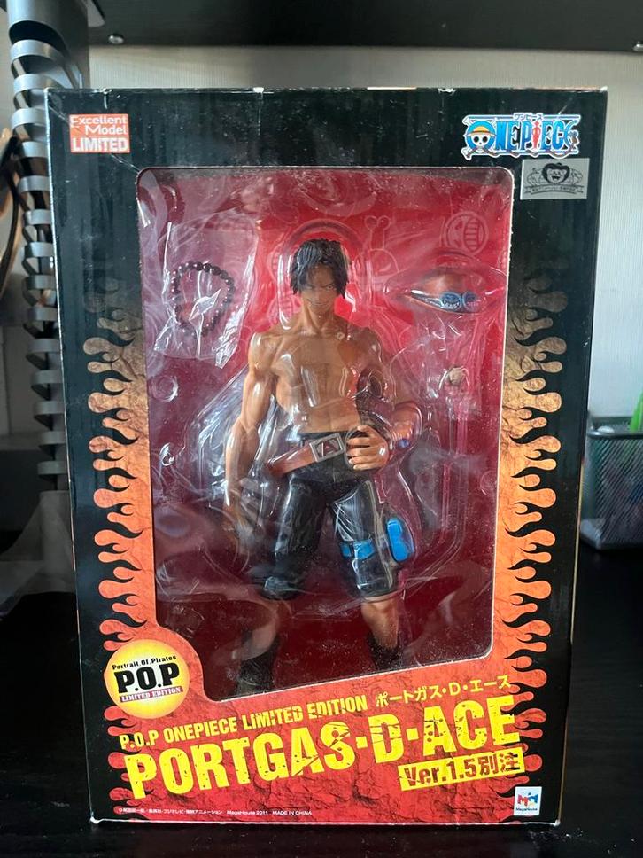 One Piece Portgas D. Ace Ver. 1.5 Figuur, Verzamelen, Poppetjes en Figuurtjes, Zo goed als nieuw, Ophalen of Verzenden