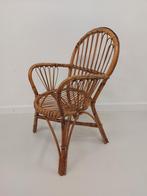 Vintage Rohe Noordwolde stoel rotan fauteuil boho, Huis en Inrichting, Stoelen, Twee, Ophalen of Verzenden, Zo goed als nieuw