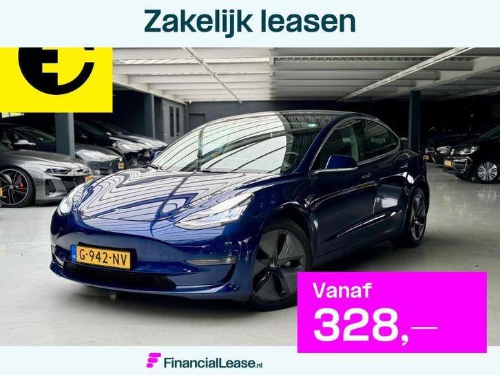 Tesla Model 3 Long Range AWD 75 kWh | FSD | Incl. BTW | Stoe, Auto's, Tesla, Bedrijf, Lease, Financial lease, Model 3, ABS, Airbags