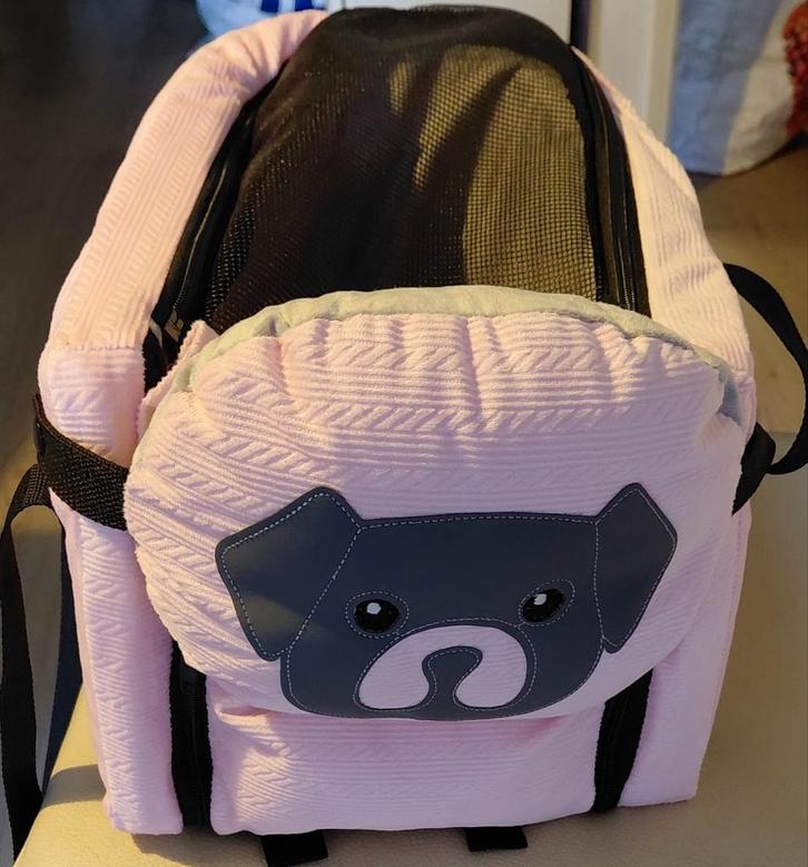Draagtas transport tas voor pup of klein hondje, Dieren en Toebehoren, Hondenbenches, Zo goed als nieuw, Ophalen of Verzenden