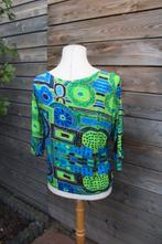 T-shirt groen/ blauw Heart mt 14/XXL Vaste prijs, Blauw, Heart, Maat 42/44 (L), Ophalen of Verzenden