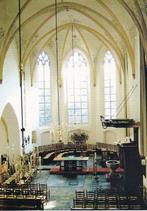 Twello 005 - Interieur Dorpskerk, Verzamelen, Ansichtkaarten | Nederland, Verzenden, 1980 tot heden, Ongelopen, Gelderland