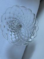 Glazen schaal op voet, Huis en Inrichting, Woonaccessoires | Etagères, Ophalen of Verzenden, Zo goed als nieuw