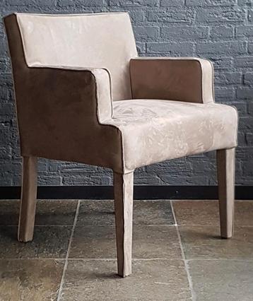 Eetkmer stoel ismila leer rancho zand beige showmodel nu 75 beschikbaar voor biedingen
