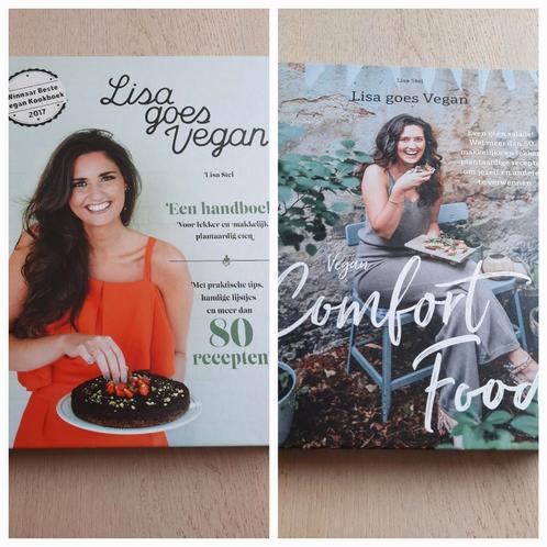 Lisa goes vegan EN Vegan comfort food - Lisa Stel, Boeken, Kookboeken, Zo goed als nieuw, Gezond koken, Ophalen of Verzenden