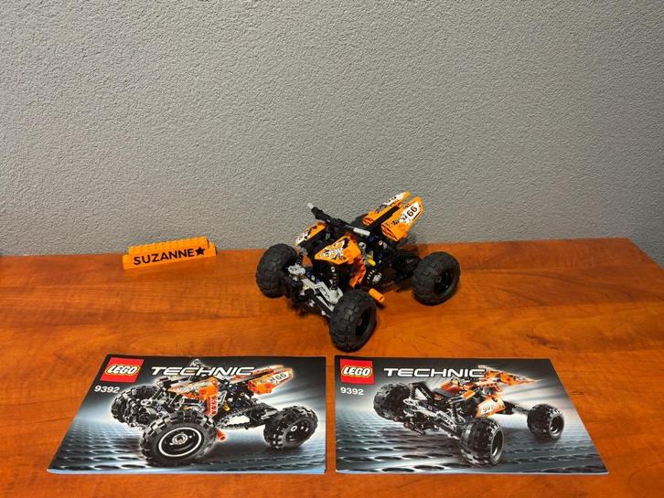 Lego 9392 - Technic 2in1 -  Quad Bike, Kinderen en Baby's, Speelgoed | Duplo en Lego, Zo goed als nieuw, Lego, Complete set, Ophalen of Verzenden
