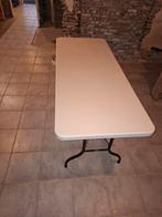 Witte Klaptafel 180x75 cm, Verzenden, Gebruikt