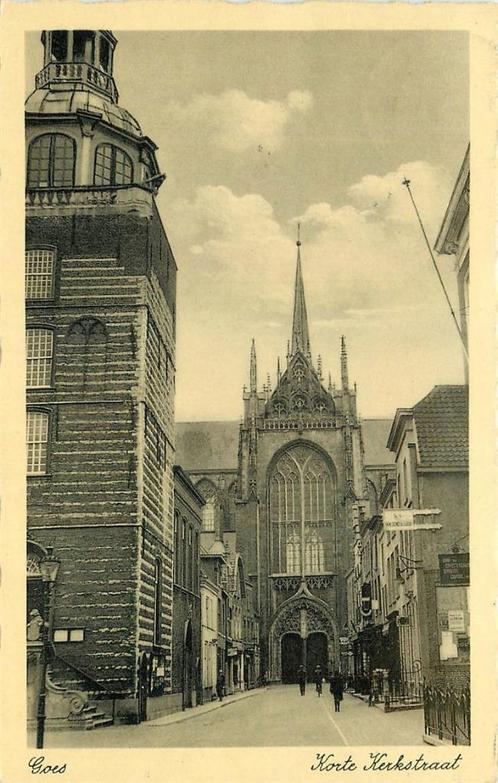 (379-104-023) Goes Korte Kerkstraat, Verzamelen, Ansichtkaarten | Nederland, Zeeland, Verzenden