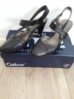Gabor Zwarte Pumps Met Bandjes Maat 6 = Maat 39, Pumps, Verzenden, Zwart, Gabor