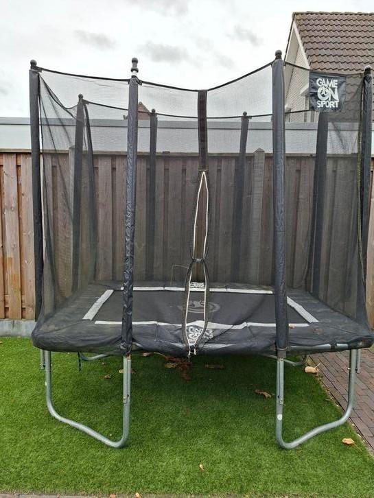 Trampoline, Kinderen en Baby's, Speelgoed | Buiten | Trampolines, Gebruikt, Ophalen
