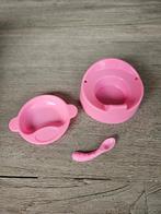 Poppenspulletjes, potje, bordje en lepeltje, Ophalen of Verzenden, Zo goed als nieuw, Overige typen