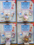 Beatrix Potter Peter Rabbit 4 figuren figures (Vivid 1995), Ophalen of Verzenden, Overige figuren, Zo goed als nieuw, Beeldje of Figuurtje