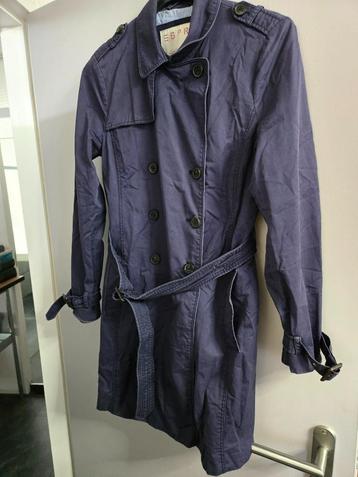 Trenchcoat van Esprit Maat 36 Donkerblauw  beschikbaar voor biedingen