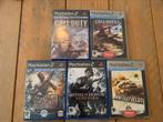 Call of Duty, Medal of Honor en Battlefield. 5 games, Spelcomputers en Games, Games | Sony PlayStation 2, Gebruikt, Ophalen of Verzenden