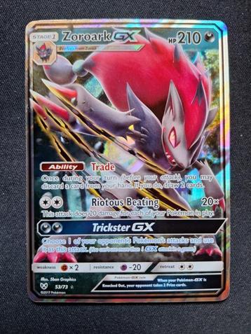Zoroark GX #053 (Shining Legends) beschikbaar voor biedingen