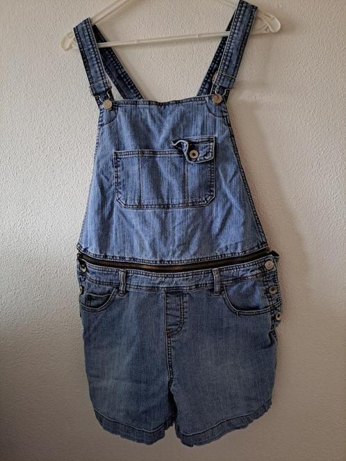 blauwe miss shilly tuinbroek maat 34, Kleding | Dames, Spijkerbroeken en Jeans, Zo goed als nieuw, W27 (confectie 34) of kleiner