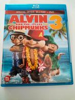 Alvin and the Chipmunks 3 - Blu-ray + DVD, Avontuur, Alle leeftijden, Ophalen of Verzenden, Zo goed als nieuw
