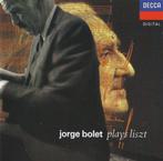 JORGE BOLET Plays Liszt CD DECCA TOP CONDITIE, Kamermuziek, Ophalen of Verzenden, Zo goed als nieuw, Romantiek