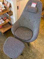 Showroommodel Varier fauteuil Kokon met voetenbankje, Ophalen, Van Binnen, Nieuw, 75 tot 100 cm