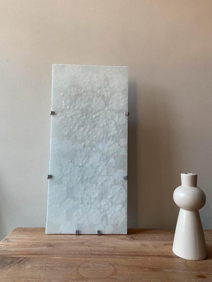 Vintage Ikea Gyllen Wandlamp Bubble Glas, Huis en Inrichting, Lampen | Wandlampen, Glas, Metaal, Ophalen of Verzenden