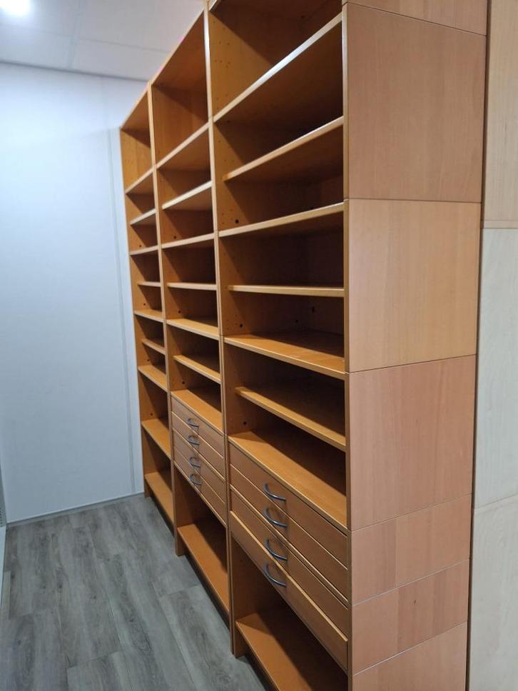Effektiv Galant kasten Beuken Ikea boekenkast, Huis en Inrichting, Kasten | Boekenkasten, 50 tot 100 cm, 200 cm of meer, 25 tot 50 cm