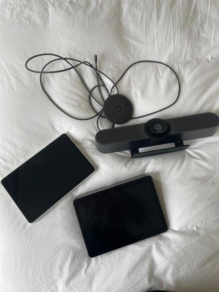 Logitech  MeetUp set + Tap + Scheduler, Computers en Software, Webcams, Zo goed als nieuw, Bedraad, MacOS, Windows, Ophalen of Verzenden