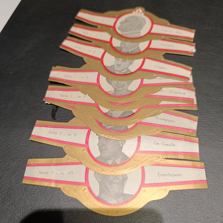 Oude Sigarenbandjes - Serie 1 kaveewee GF, Verzamelen, Overige Verzamelen, Ophalen of Verzenden