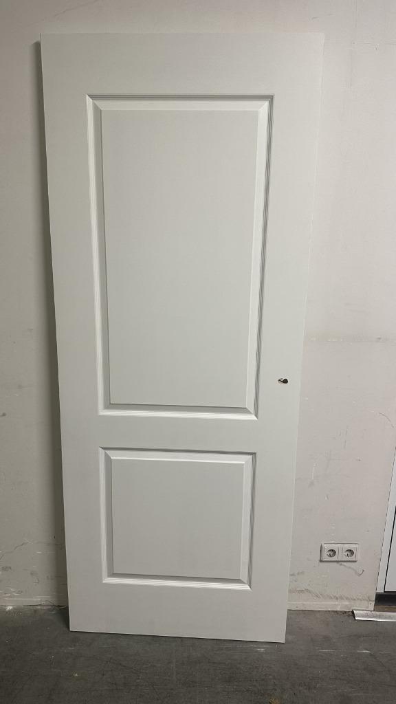 2 stuks deuren 83.0 x 211.5 Opdek links, Doe-het-zelf en Verbouw, Deuren en Horren, Zo goed als nieuw, Binnendeur, 200 tot 215 cm