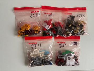 LEGO Bionicle en Roboriders complete sets + extra onderdelen beschikbaar voor biedingen