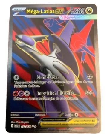 Pokemon Kaart Mega Latias ex (MEG 163) TOPPER !!!, Hobby en Vrije tijd, Verzamelkaartspellen | Pokémon, Zo goed als nieuw, Losse kaart