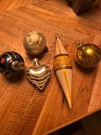 Vijf oude kerstballen, Ophalen of Verzenden, Zo goed als nieuw