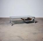 Vintage retro space age tafel, Ophalen, Rond, 50 tot 100 cm, Zo goed als nieuw