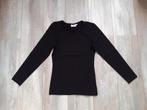 Zwart shirt top, met lange mouwen, maat S., Zwart, Nieuw, Ophalen of Verzenden, Lange mouw
