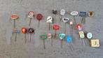 Speldjes: slager kip vlees conserven, Verzamelen, Speldjes, Pins en Buttons, Ophalen of Verzenden, Gebruikt, Merk, Speldje of Pin