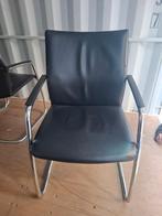 6x zeer goede lederen stoelen Køber, Huis en Inrichting, Stoelen, Ophalen, Zwart, Zo goed als nieuw, Leer