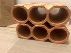 terracotta wijnrek, Huis en Inrichting, Ophalen, Overige materialen, 5 tot 15 flessen, Zo goed als nieuw