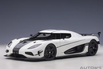 Gezocht: 1:18 autoart koenigsegg agera rs white beschikbaar voor biedingen